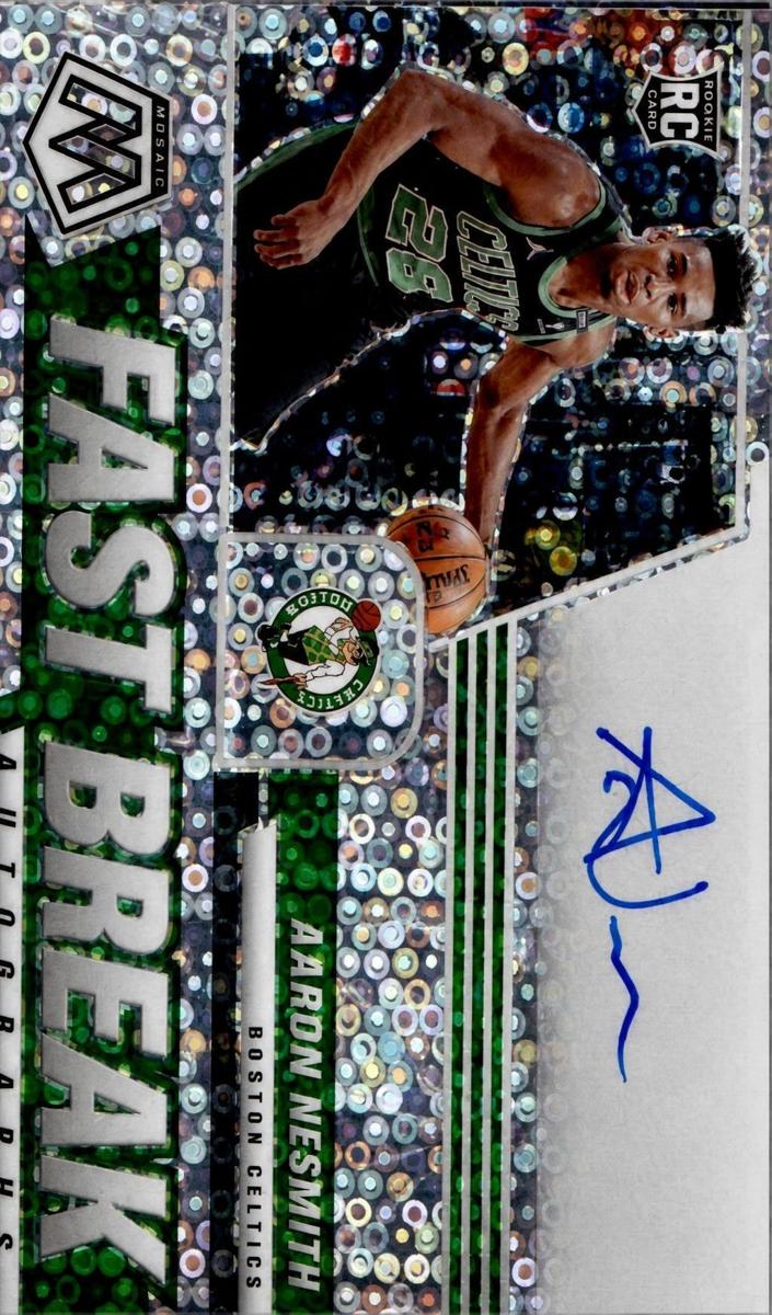 2020 Panini Mosaic Aaron Nesmith #92 card