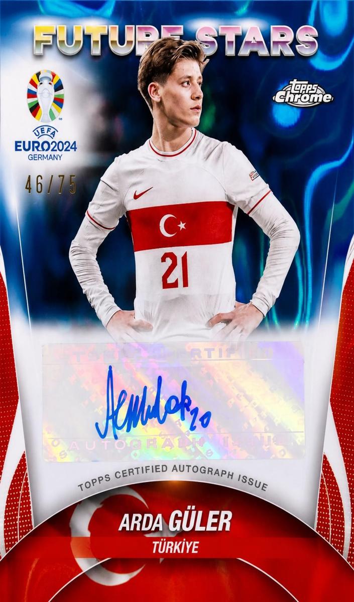 2024 Arda Guler [Blue Lava Refractor] #FSA-AG