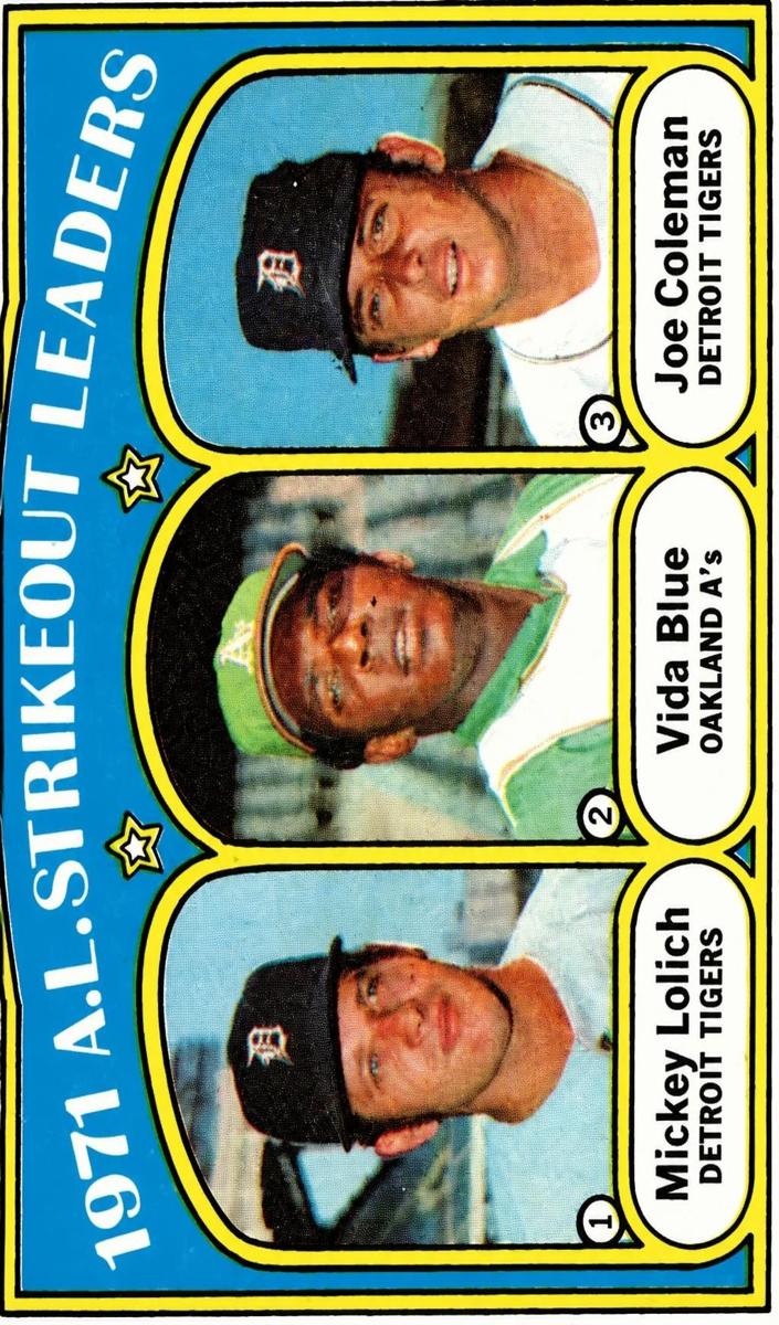 1972 AL Strikeout Leader #96