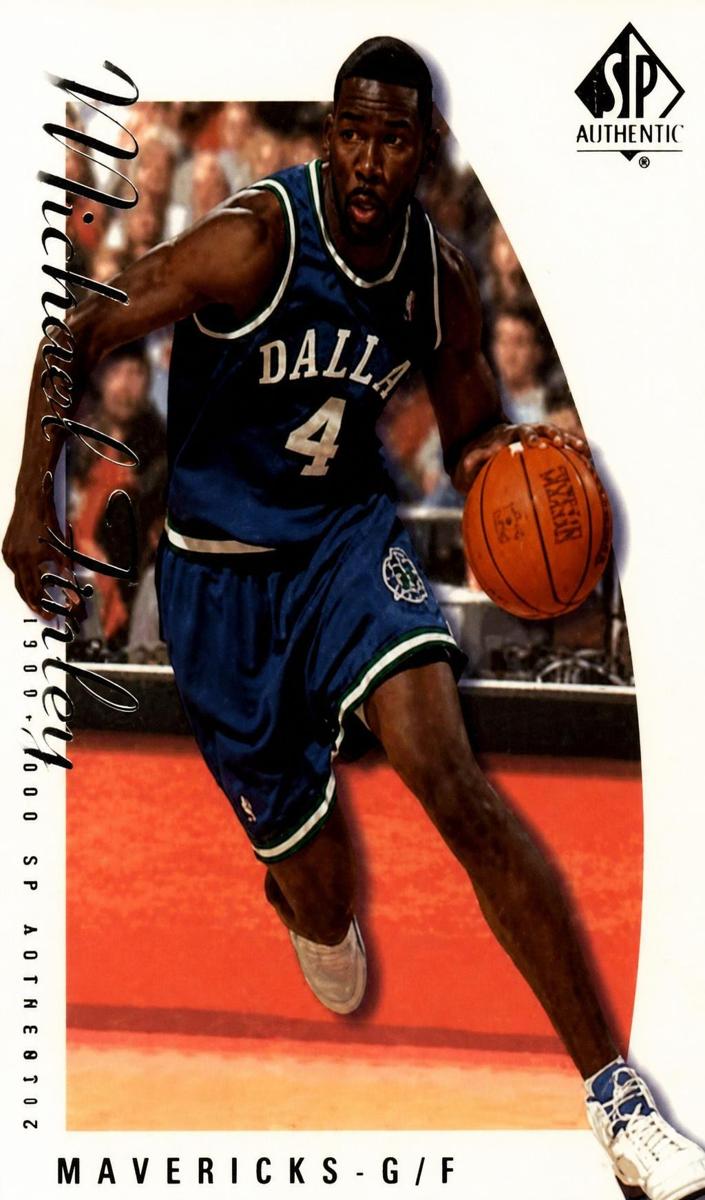 1999 SP Authentic Michael Finley #16 card