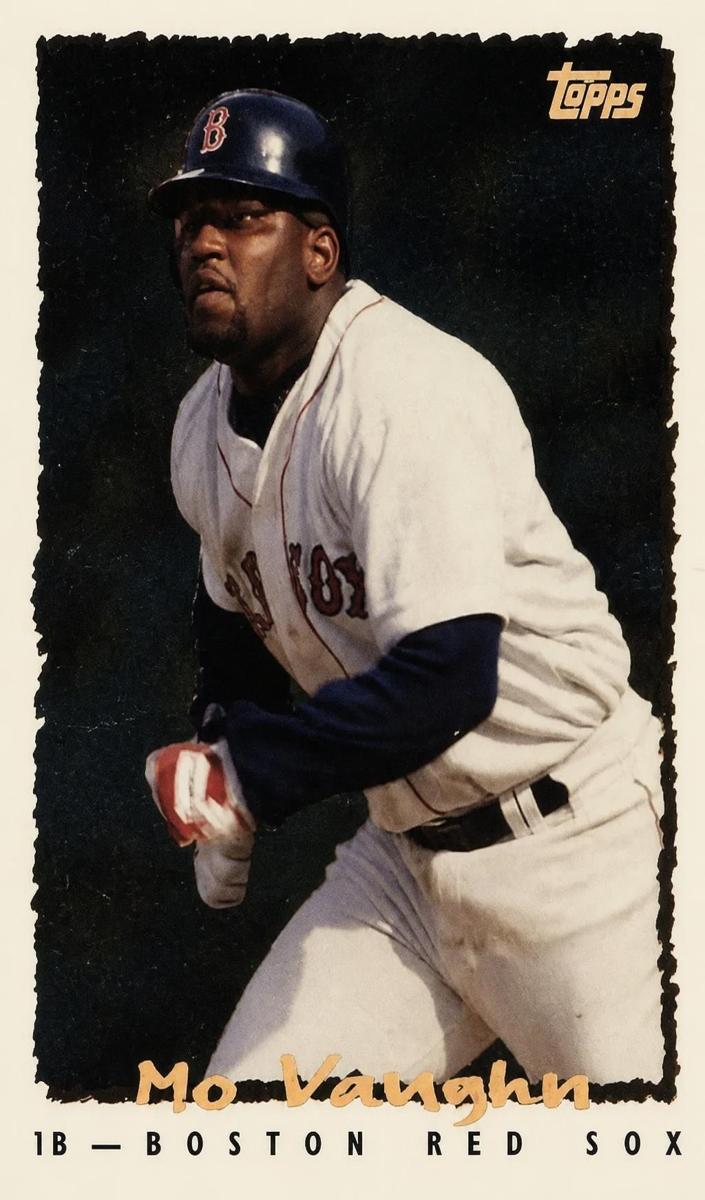 1995 Topps Mo Vaughn #117 card