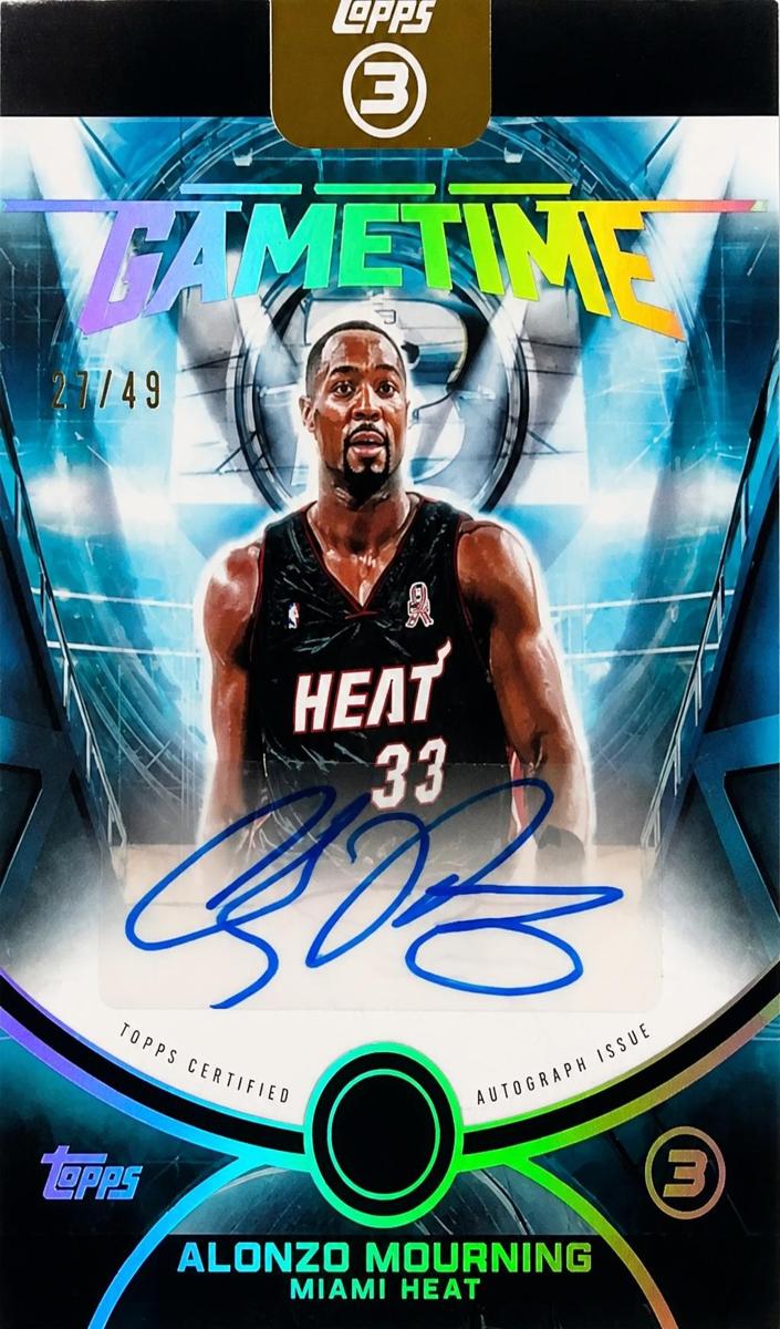 2025 Alonzo Mourning #GT-AM