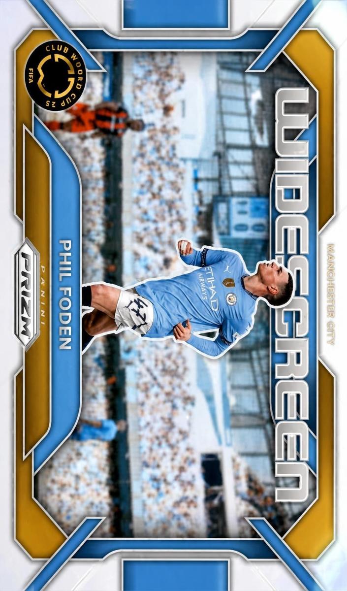 2025 Panini Prizm FIFA Club World Cup Phil Foden [Silver] #16 card