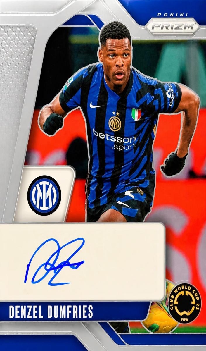 2025 Panini Prizm FIFA Club World Cup Denzel Dumfries #S-DD card