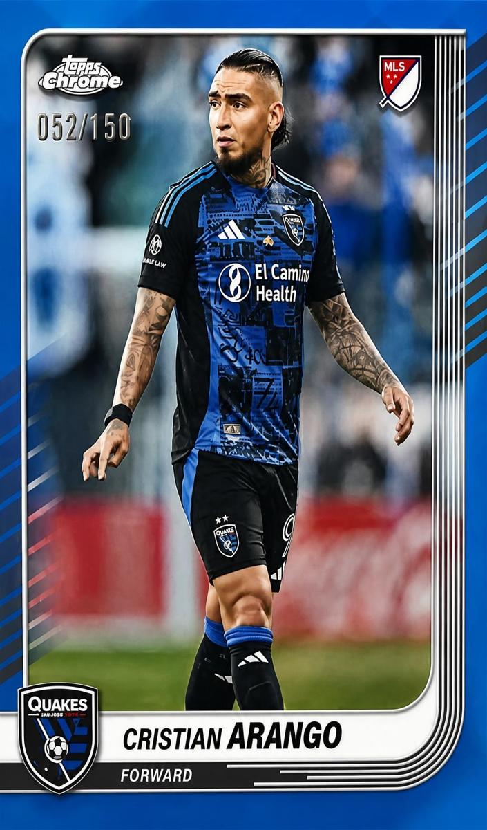 2025 Cristian Arango [Blue Refractor] #137