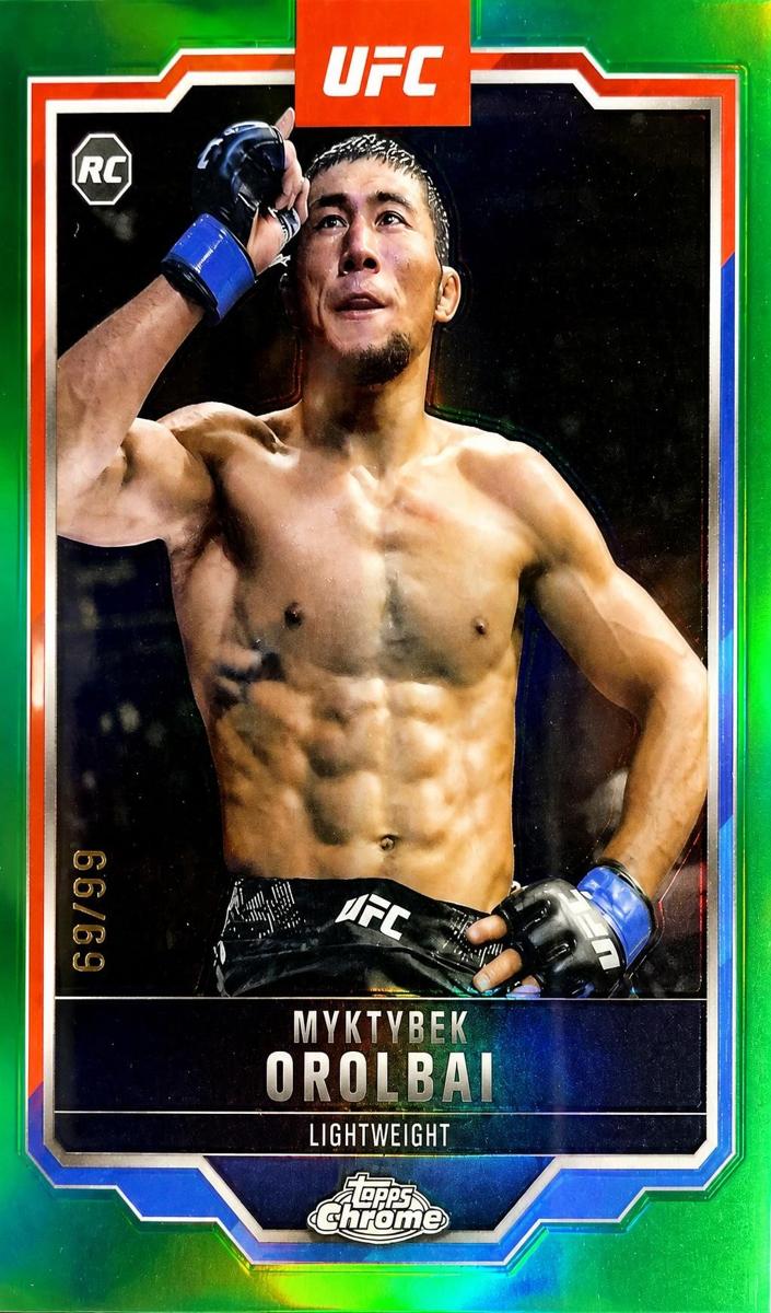 2025 Myktybek Orolbai [Green Refractor] #77