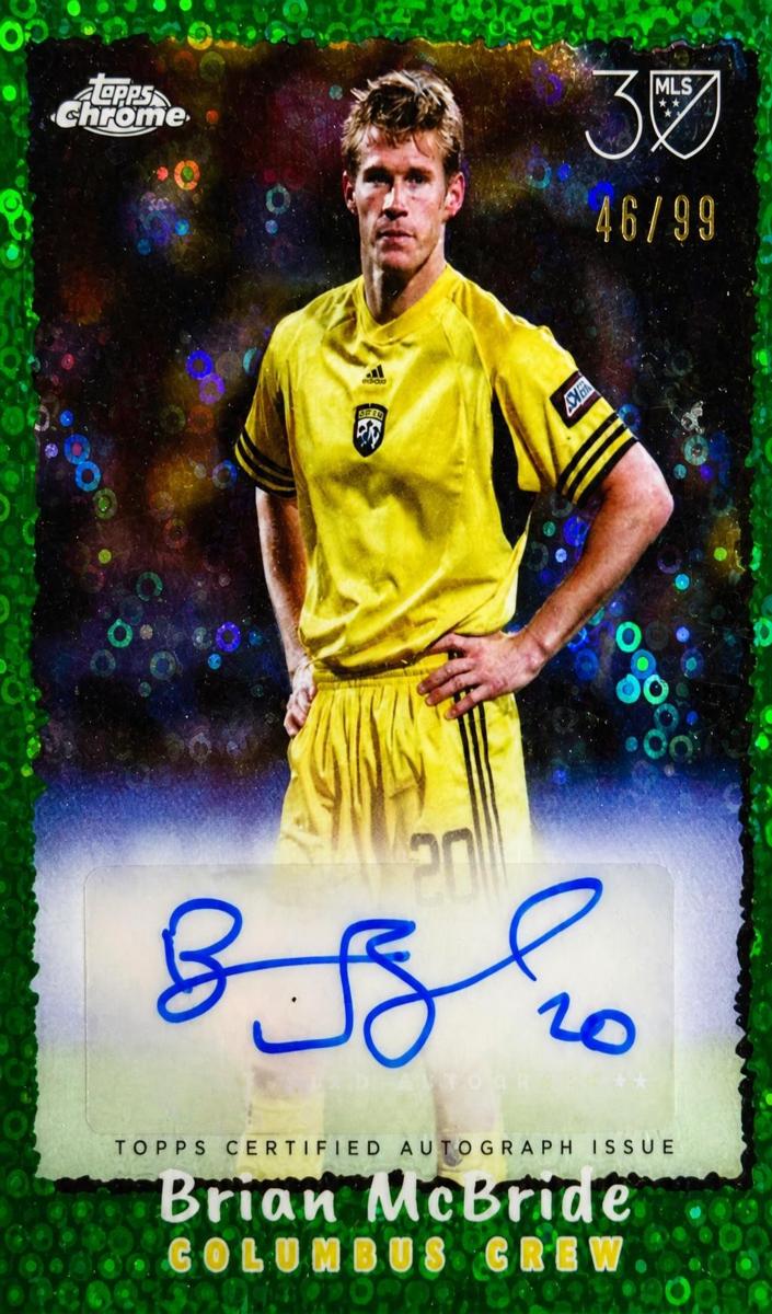 2025 Brian McBride [Green Donut Holes Refractor] #NFA-BM