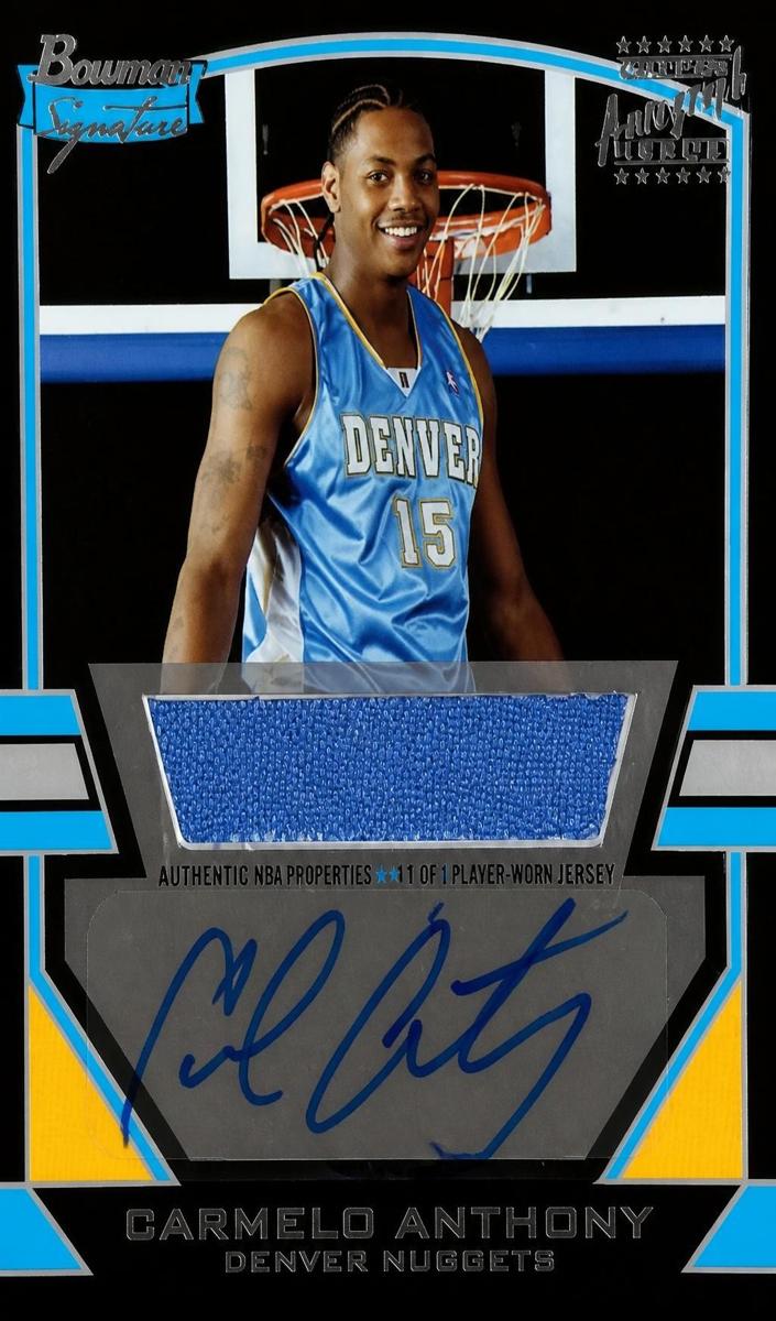 2003 Carmelo Anthony [Gold] #77
