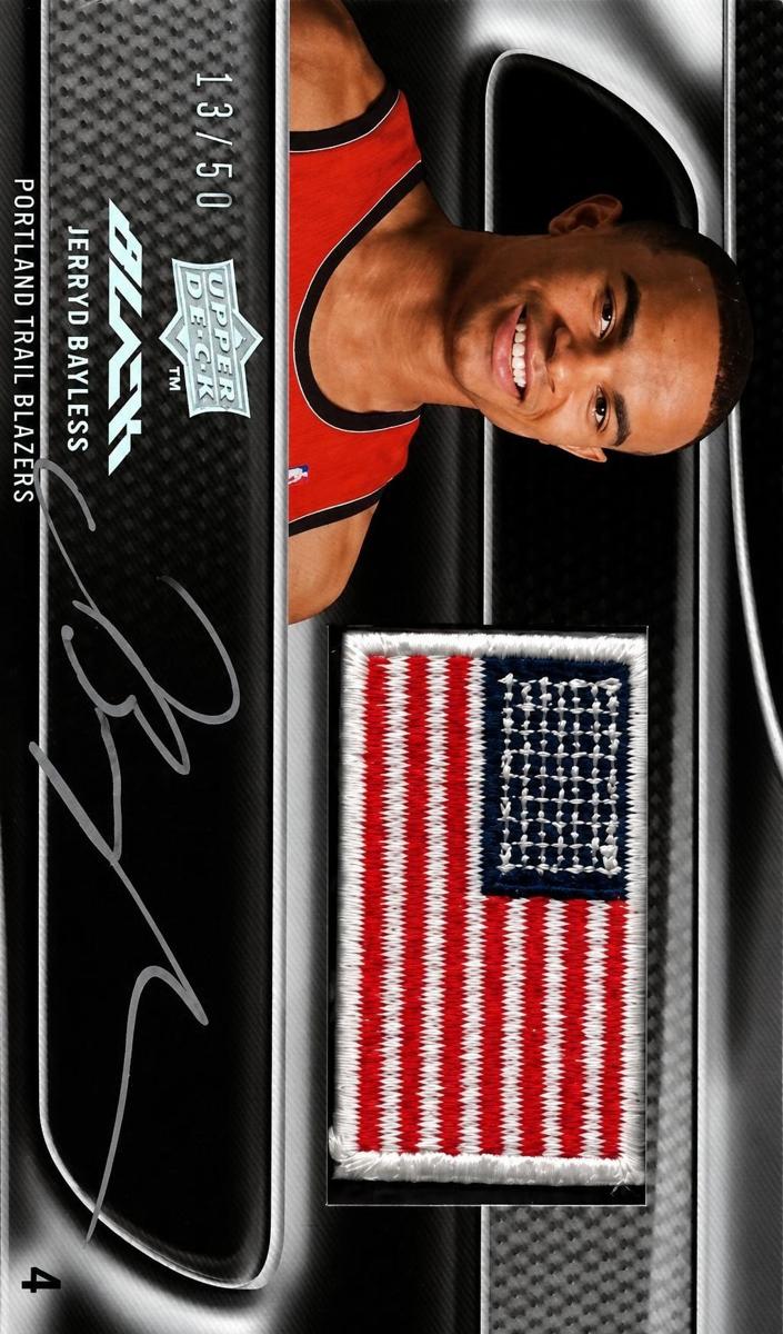 2008 UD Black Jerryd Bayless #US-JB card