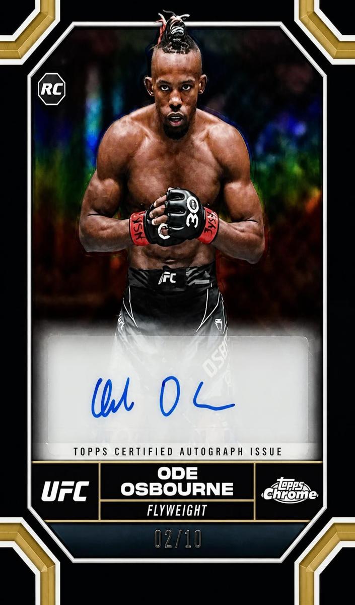 2024 Ode Osbourne [Black Refractor] #CRA-OOS