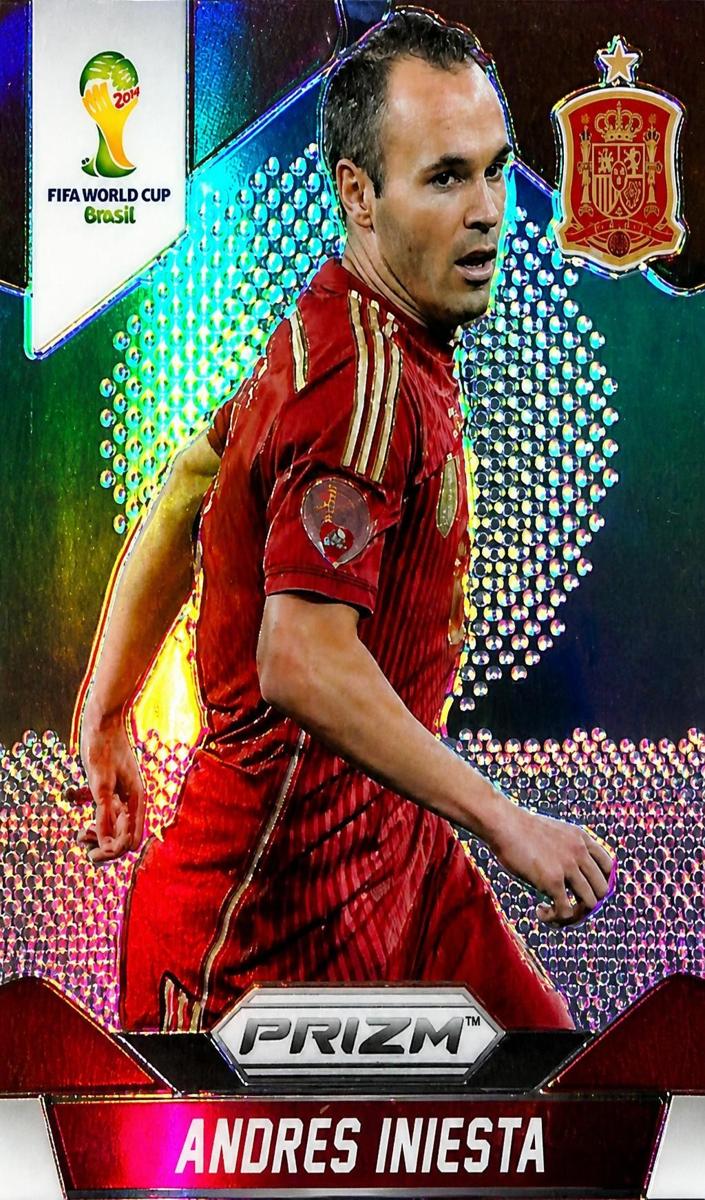 2014 Andres Iniesta [Silver] #177