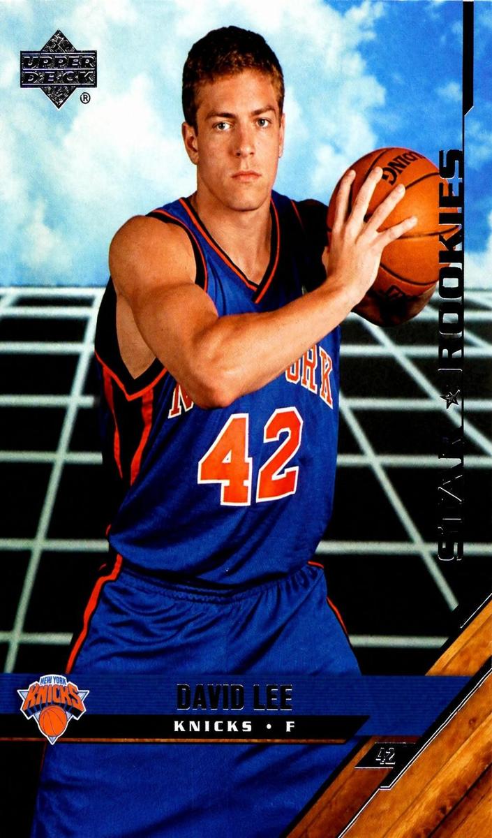 2005 Upper Deck David Lee #218 card