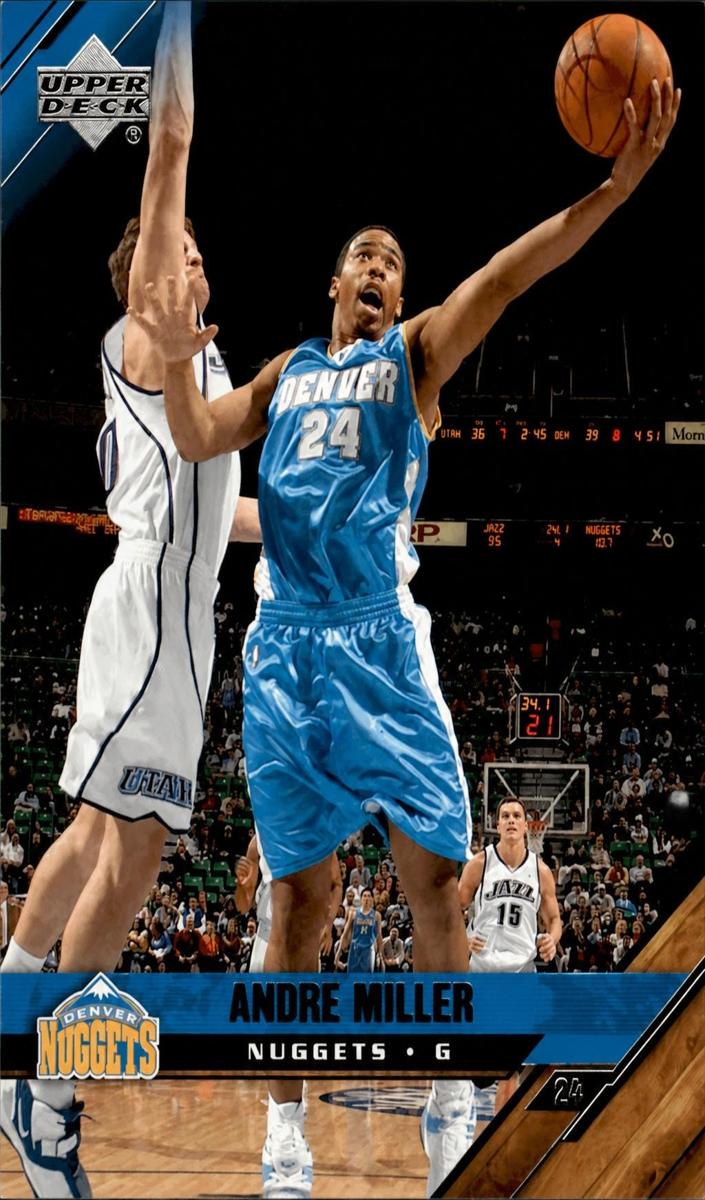 2005 Upper Deck Andre Miller #43 card