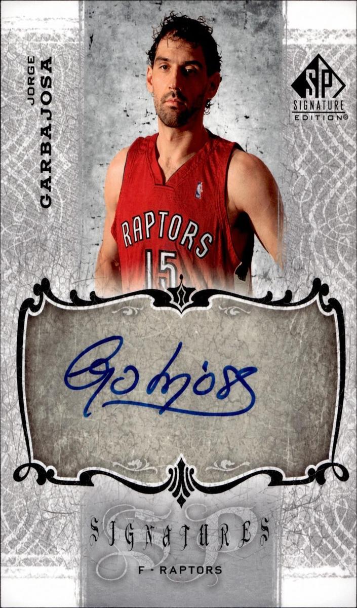 2006 Jorge Garbajosa #SPS-JG