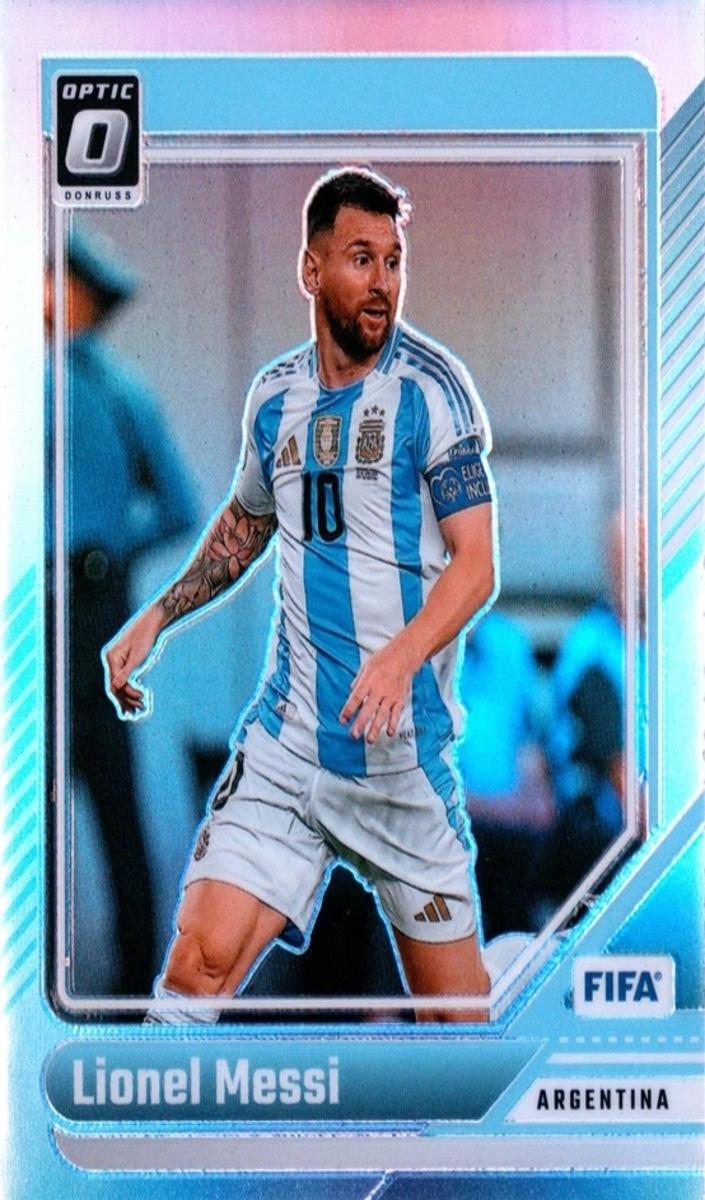 2024 Panini Donruss Lionel Messi [Holo] #80 card