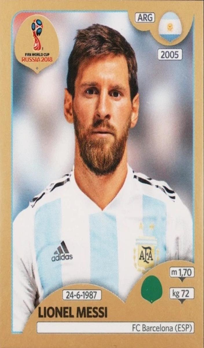 2018 Lionel Messi [Gold] #288