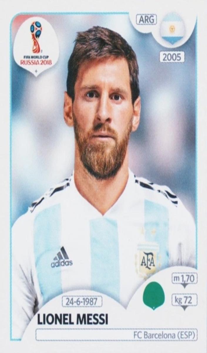 2018 Lionel Messi [Black Back] #288
