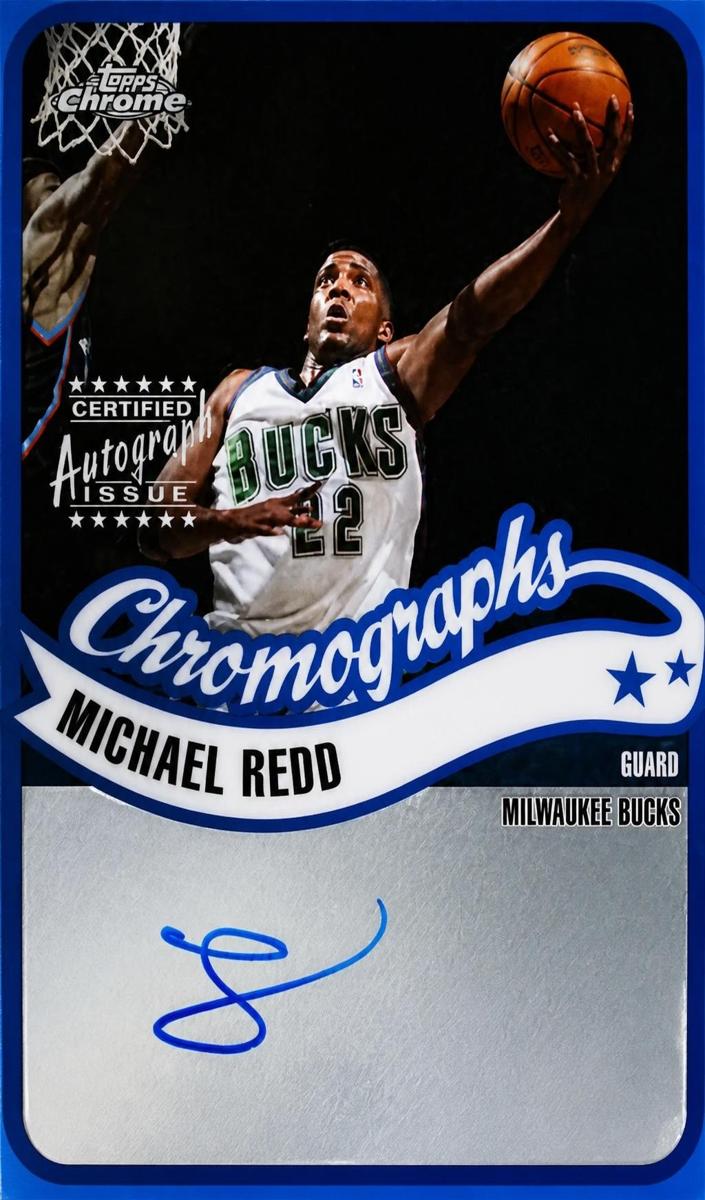 2003 Topps Chrome Michael Redd #CA-MR card