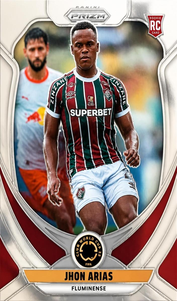2025 Panini Prizm FIFA Club World Cup Jhon Arias [Red] #112 card