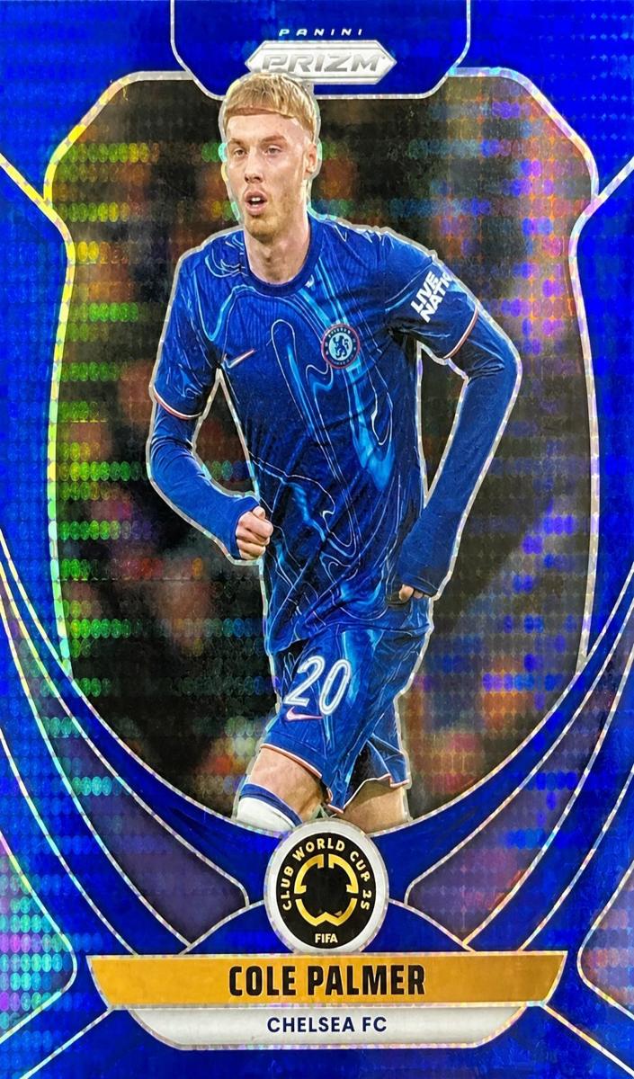 2025 Panini Prizm FIFA Club World Cup Cole Palmer [Blue Pulsar] #67 card