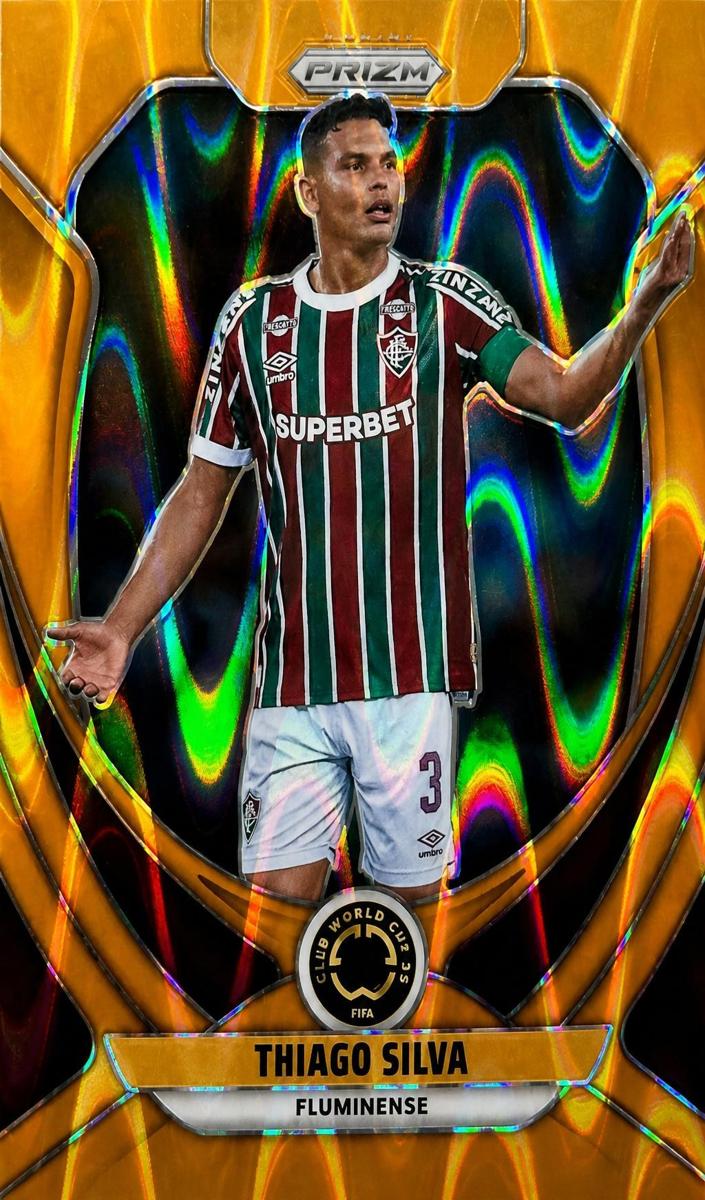 2025 Panini Prizm FIFA Club World Cup Thiago Silva [Purple] #117 card