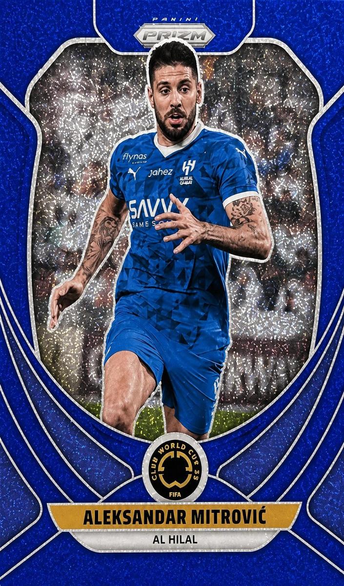 2025 Panini Prizm FIFA Club World Cup Aleksandar Mitrovic #13 card