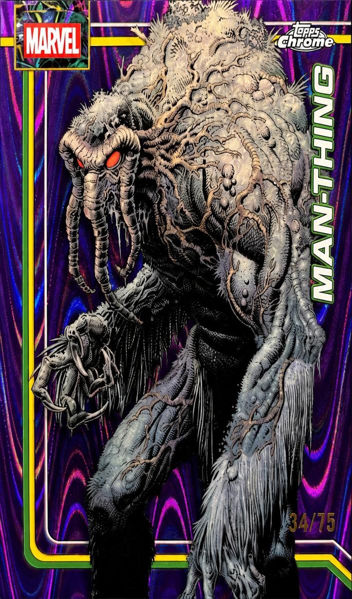 2026 Man-Thing [Purple RayWave Refractor] #75