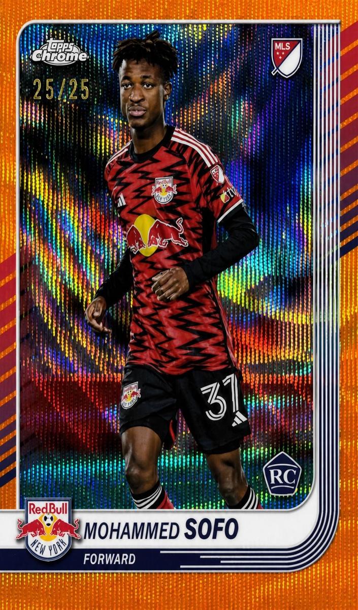 2025 Mohammed Sofo [Orange Wave Refractor] #56