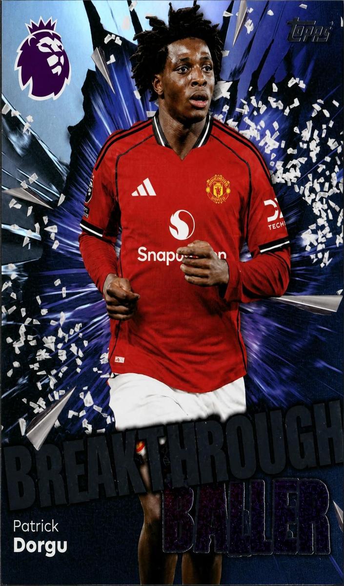2025 Topps Premier League Patrick Dorgu #216 card