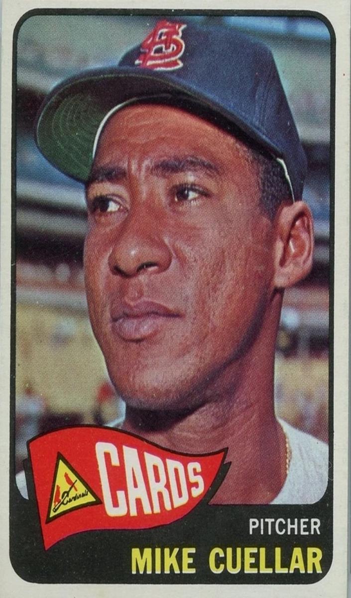 1965 Topps Mike Cuellar #337 card