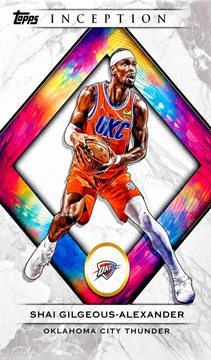 2025 Topps Inception Shai Gilgeous-Alexander #13 card