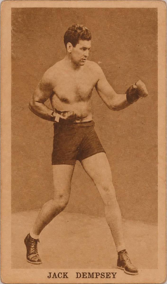 1929 Godfrey Phillips Sporting Champions Jack Dempsey #15 card