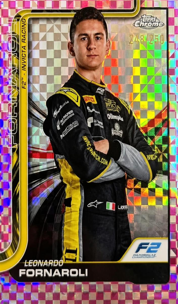 2025 Leonardo Fornaroli [Pink Checker Flag Refractor] #21