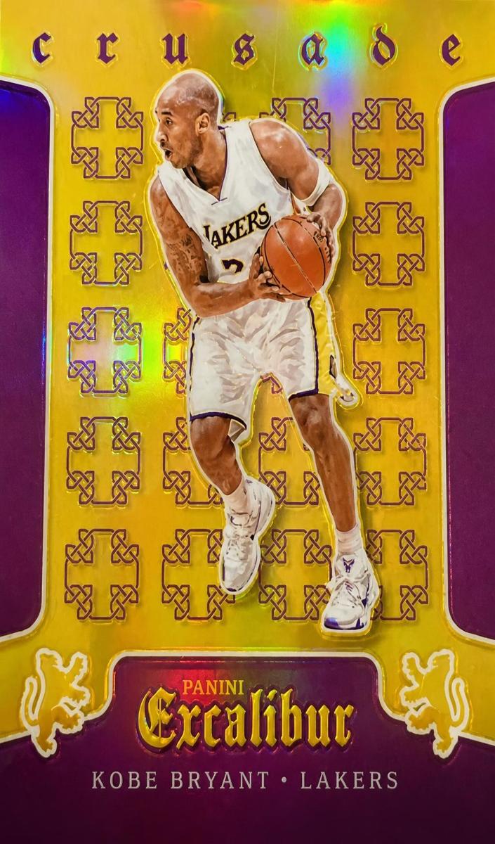 2015 Panini Excalibur Kobe Bryant [Purple] #54 card