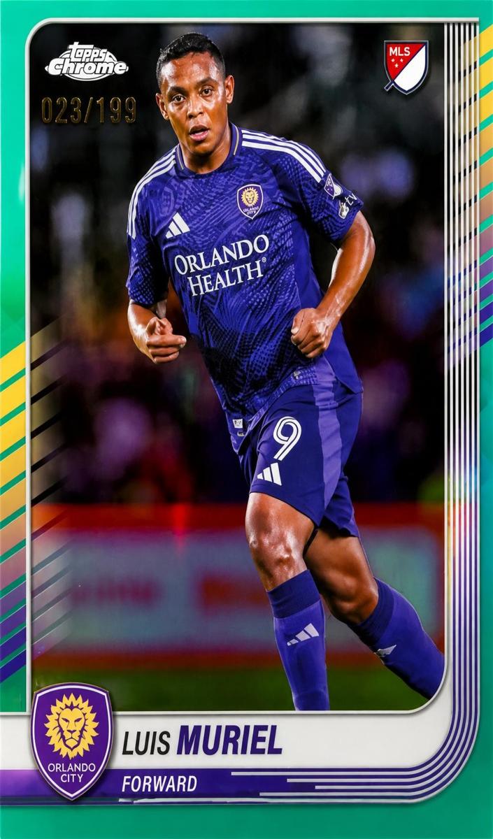 2025 Luis Muriel [Aqua Refractor] #74