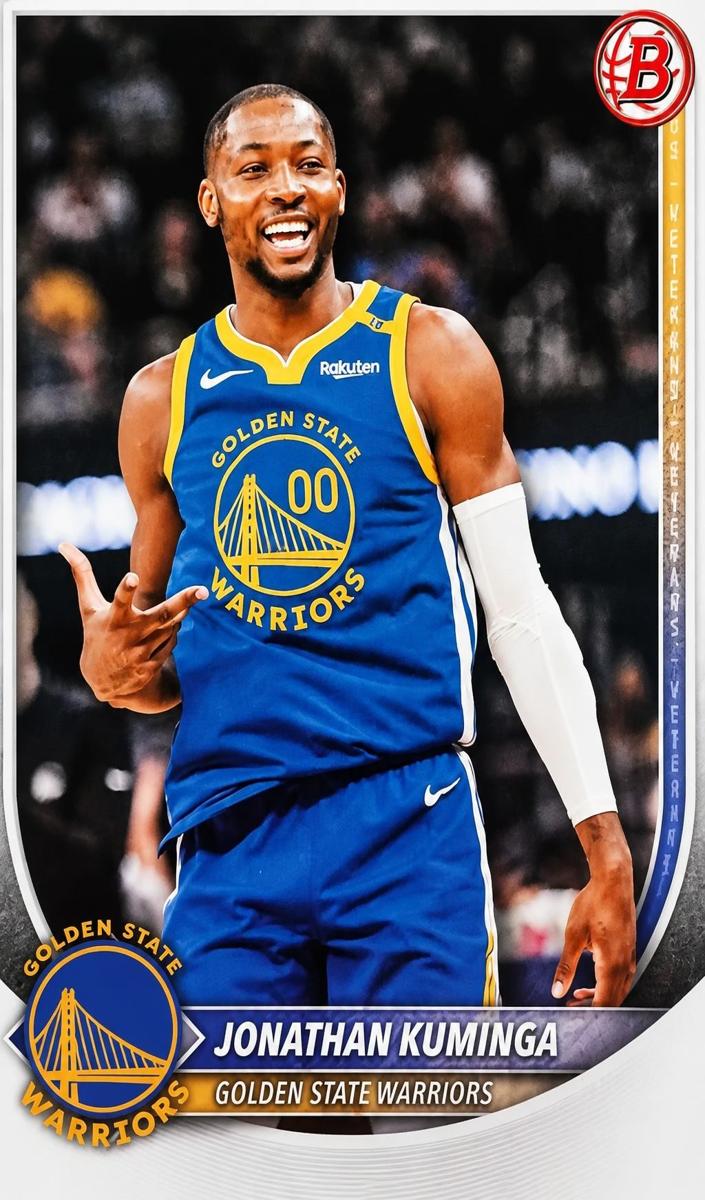 2025 Bowman Jonathan Kuminga #191 card