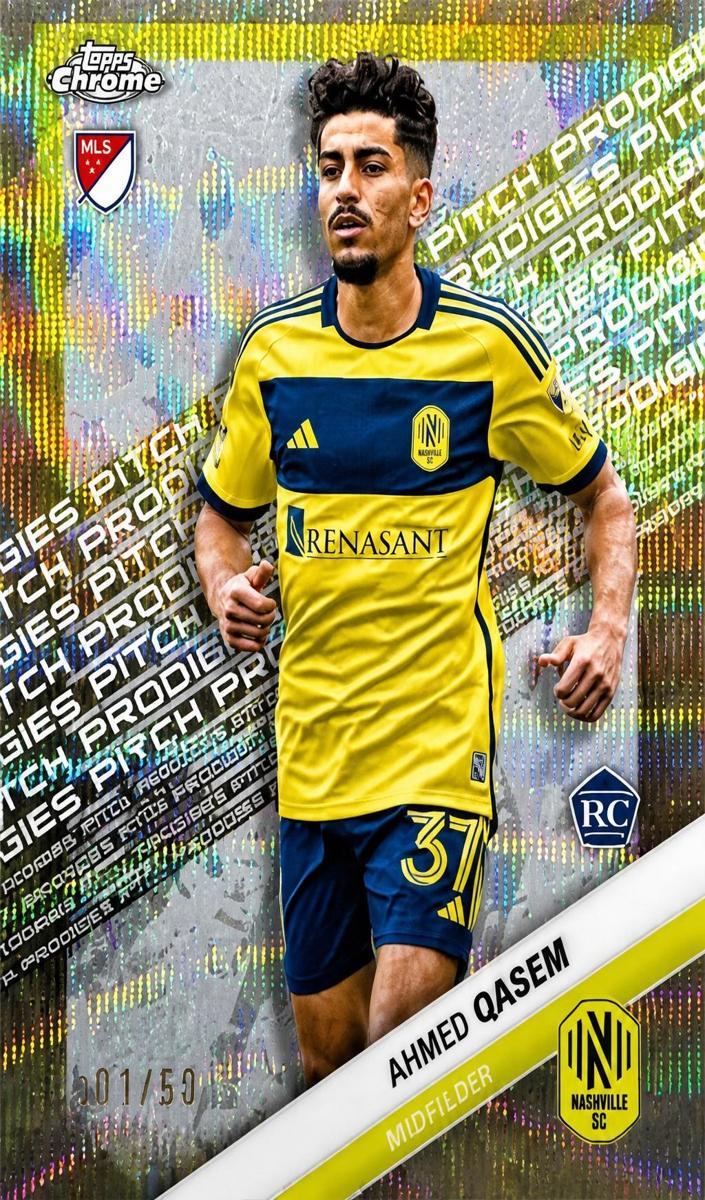 2025 Ahmed Qasem [Gold Wave Refractor] #192