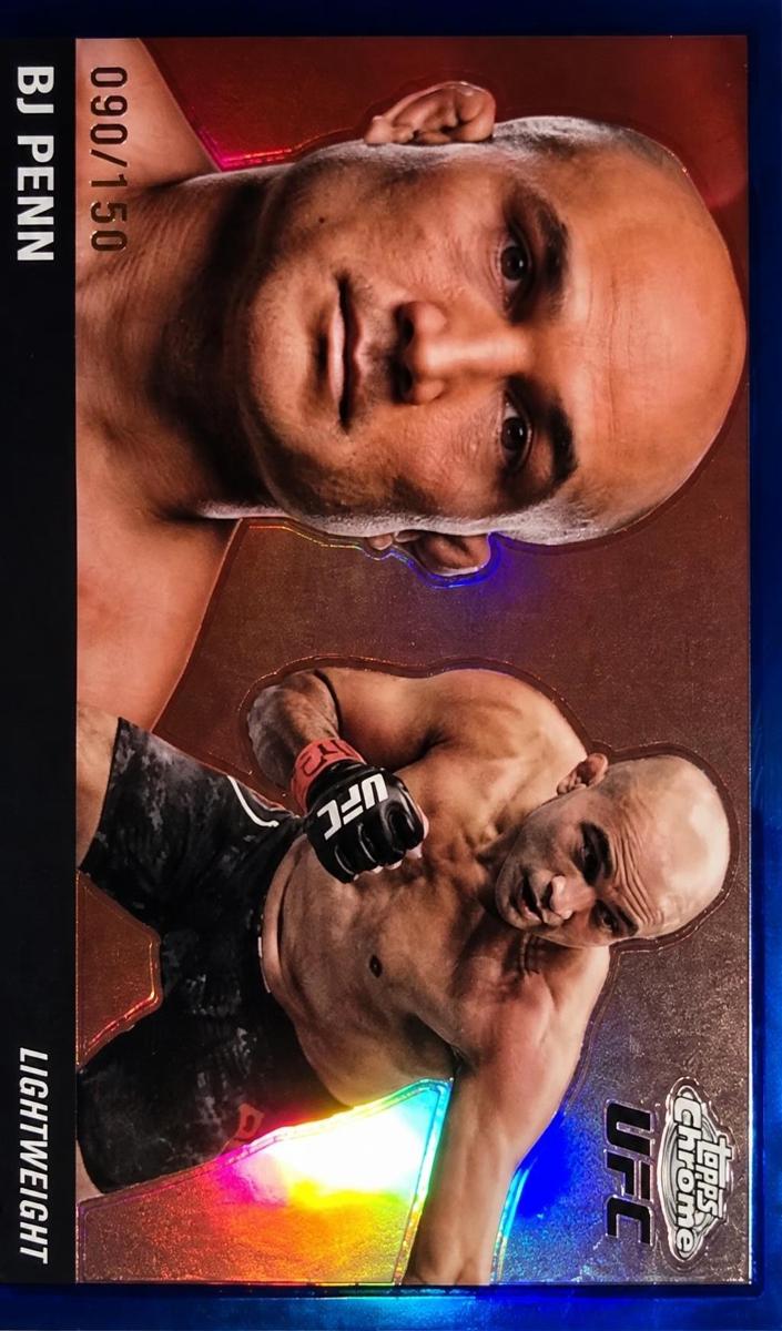 2025 BJ Penn [Blue Refractor] #55T-4