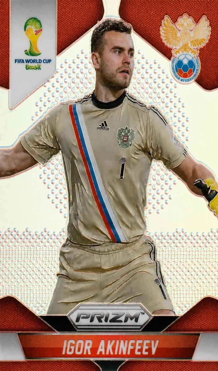 2014 Panini Prizm World Cup Igor Akinfeev [Silver] #162 card