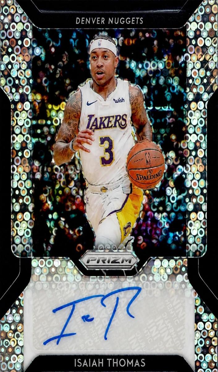 2018 Panini Prizm Isaiah Thomas #45 card