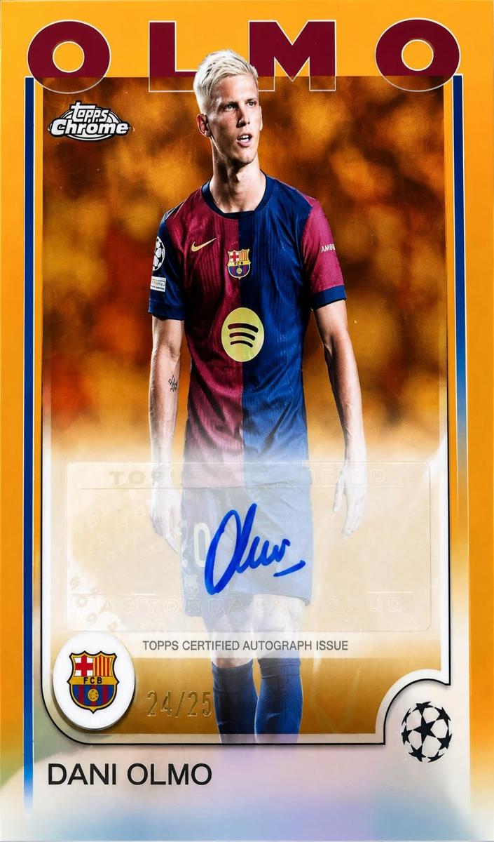 2024 Dani Olmo [Orange Refractor] #CA-DO