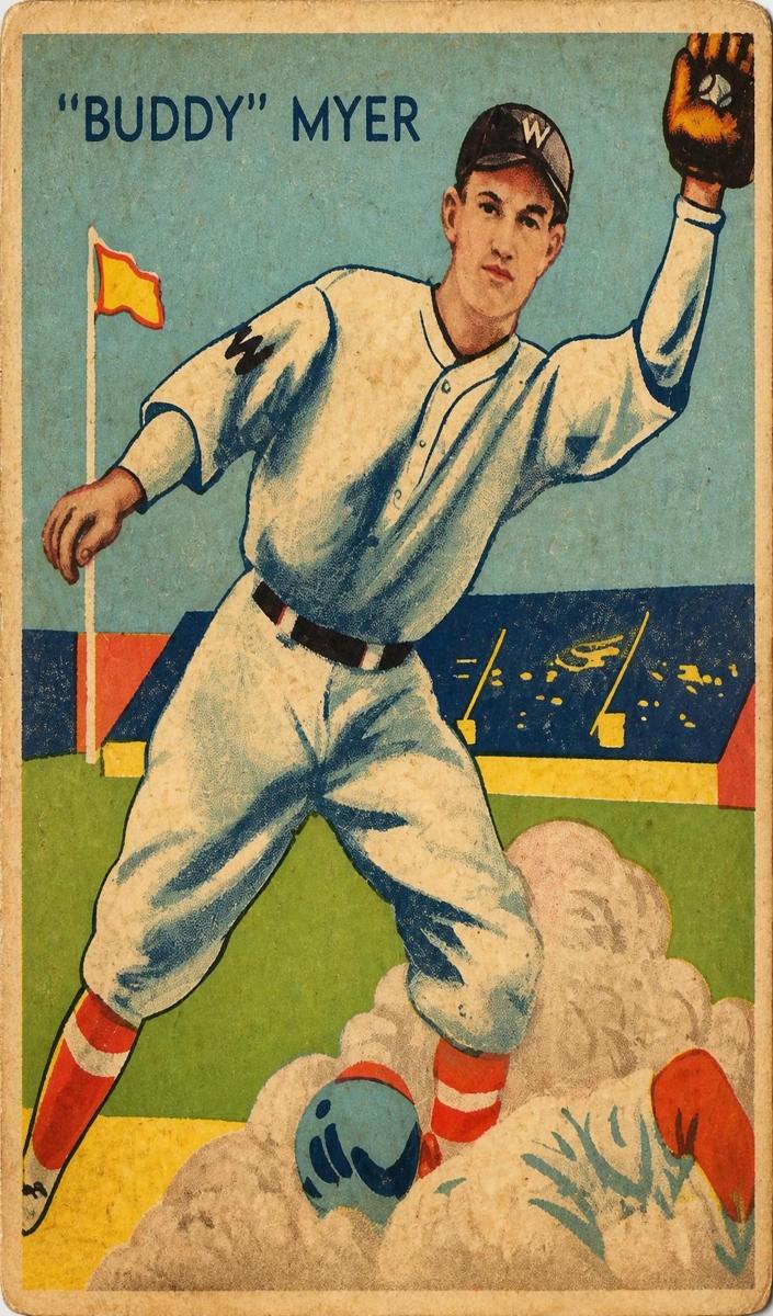 1934 Buddy Myer [1934 Statistics] #4