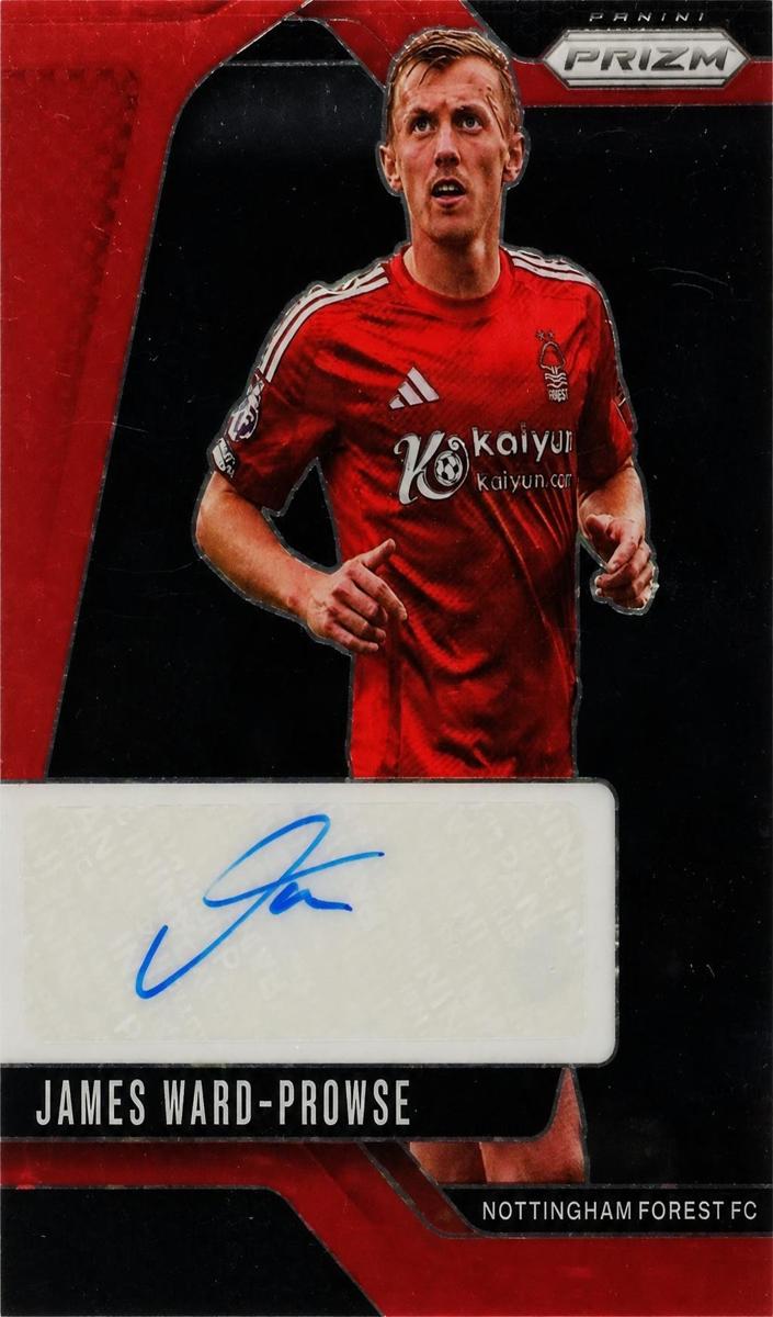2024 Panini Prizm Premier League James Ward-Prowse [Red Stars] #S-JWP card