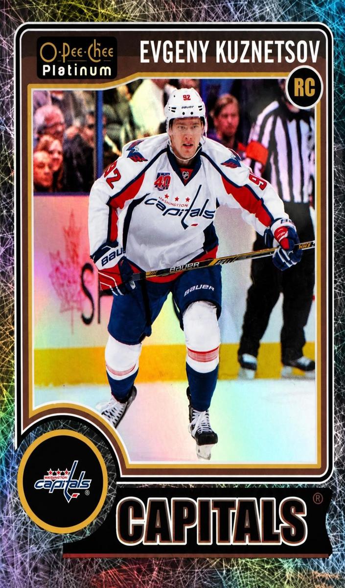 2014 O-Pee-Chee Platinum Evgeny Kuznetsov #183 card