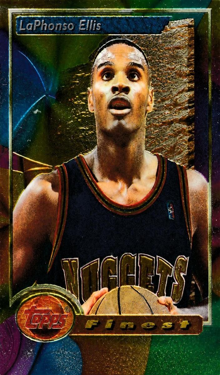 1993 Topps Finest LaPhonso Ellis #43 card