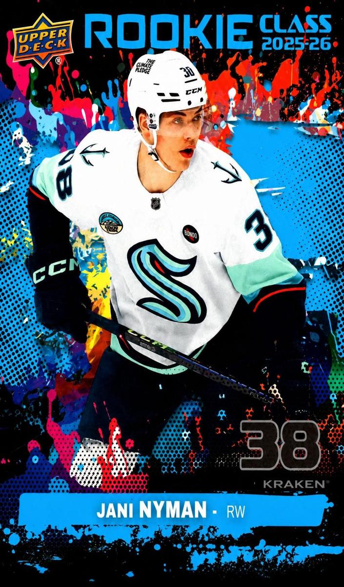 2025 Upper Deck Jani Nyman #RC-8 card