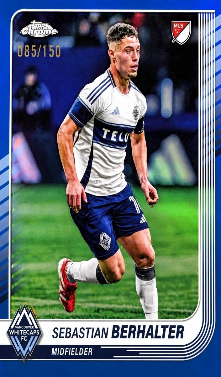 2025 Sebastian Berhalter [Blue Refractor] #170