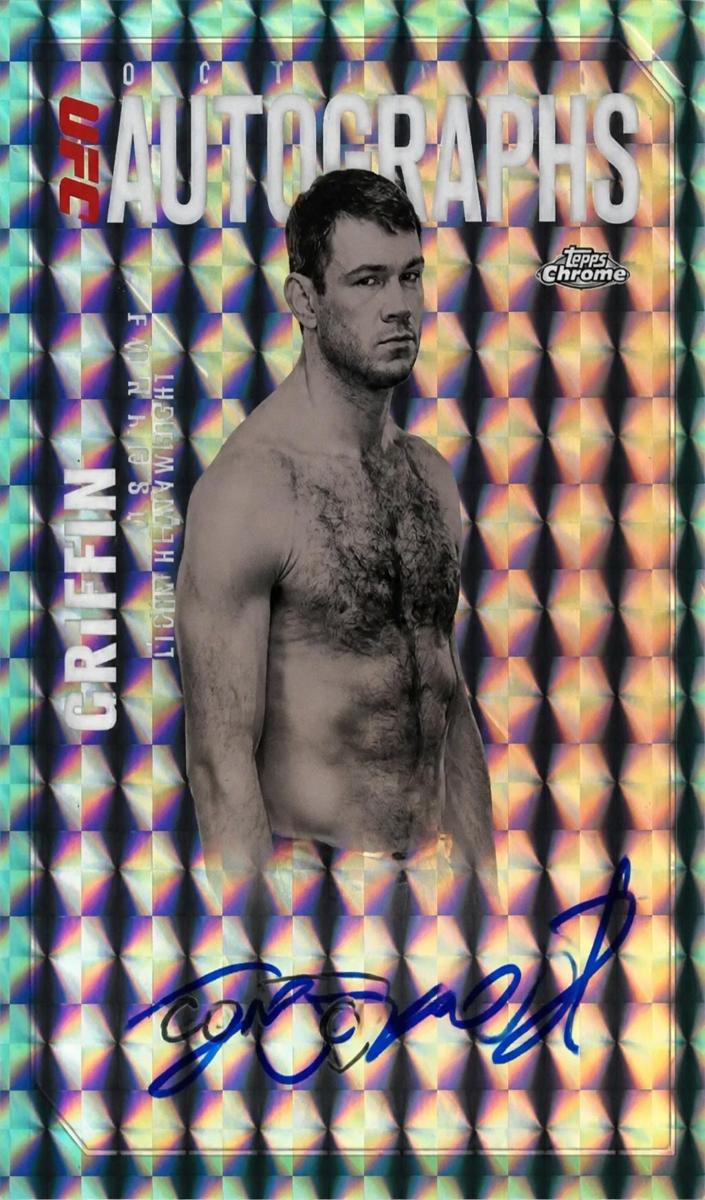 2025 Forrest Griffin [Geometric Aqua Refractor] #OLA-FG