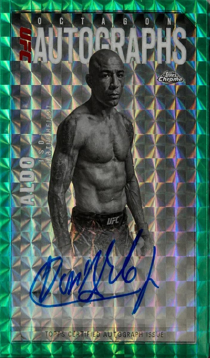 2025 Jose Aldo [Geometric Orange Refractor] #OLA-JA