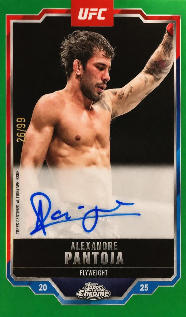 2025 Alexandre Pantoja [Green Refractor] #CVA-AP